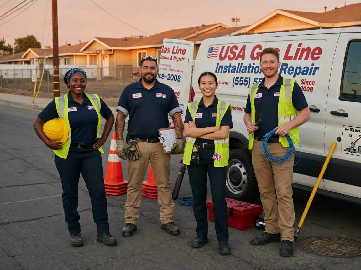 Gas Line Installation company in Wingate, IN